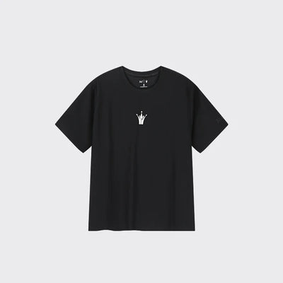 Nikola Jokić - Crown Basketball T- shirt: Black