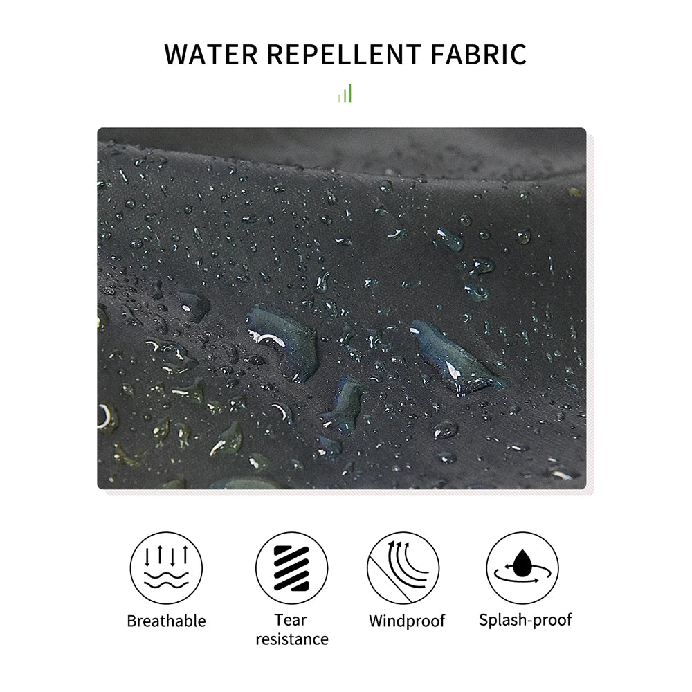 WOSAWE Motorcycle Jacket Man Winter Rainbow Reflective Windbreak Men Windproof Waterproof Cycling Jacket Men Women Spring Fall