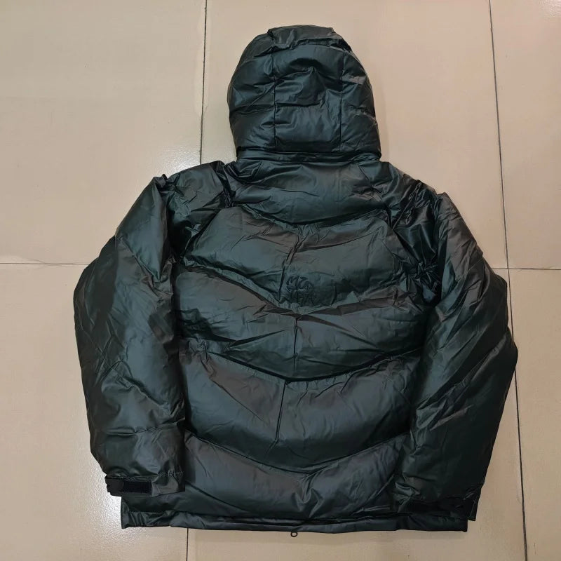 Winter Thermal Cotton Jacket Men Mertra Color Changing Coat Loose Fit Warm Outdoor Windproof Parka