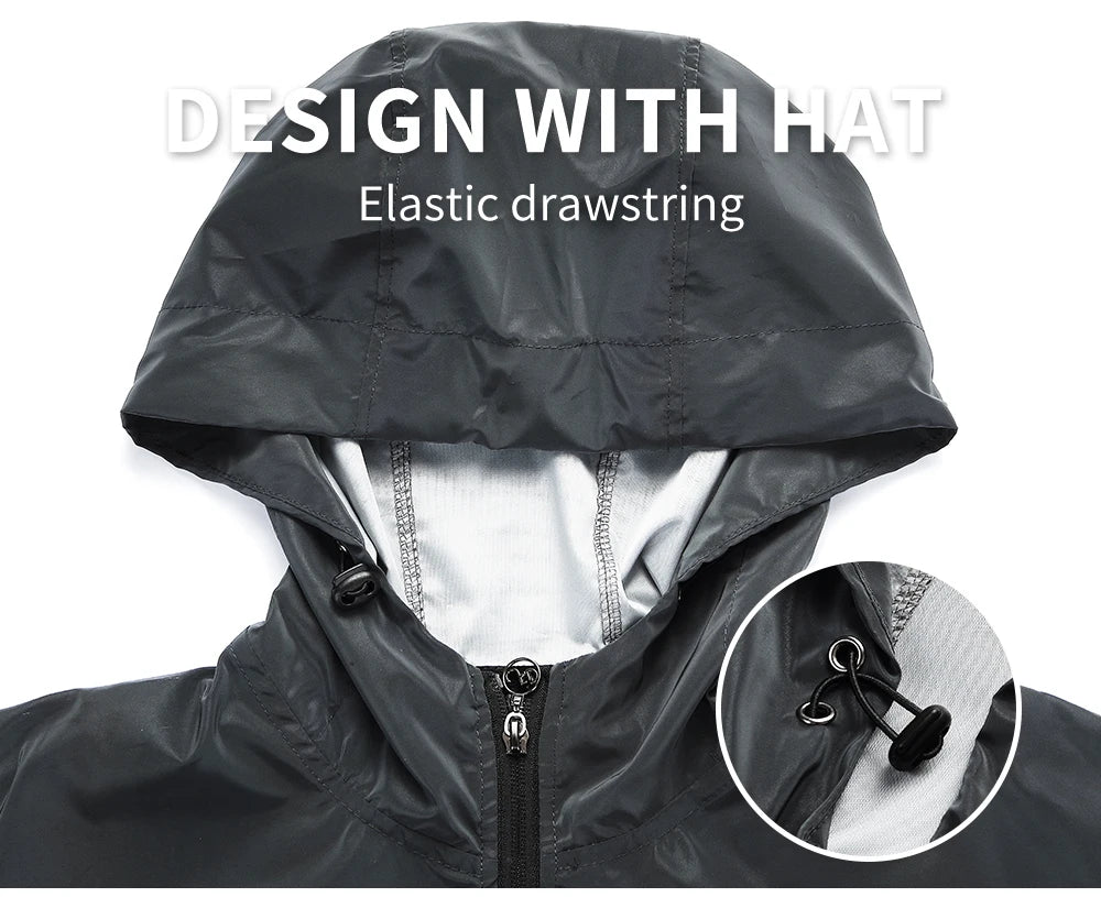 WOSAWE Motorcycle Jacket Man Winter Rainbow Reflective Windbreak Men Windproof Waterproof Cycling Jacket Men Women Spring Fall