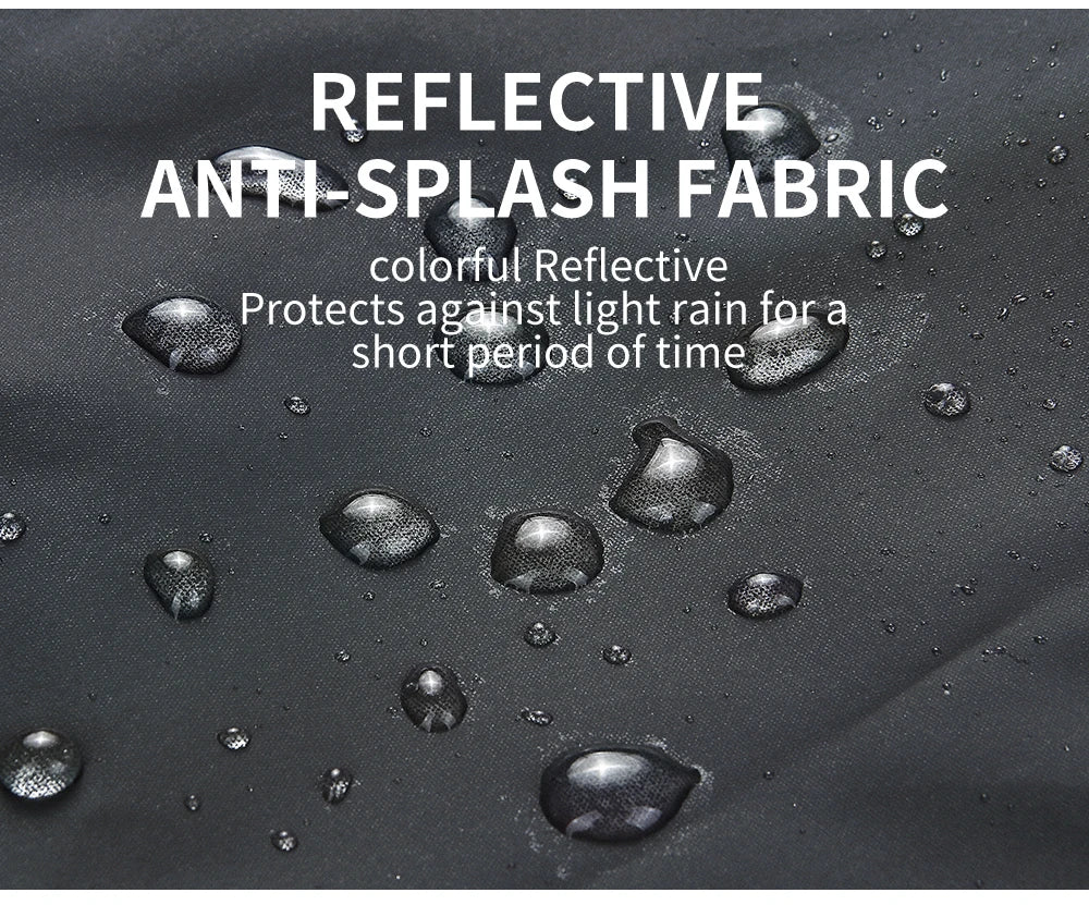 WOSAWE Motorcycle Jacket Man Winter Rainbow Reflective Windbreak Men Windproof Waterproof Cycling Jacket Men Women Spring Fall